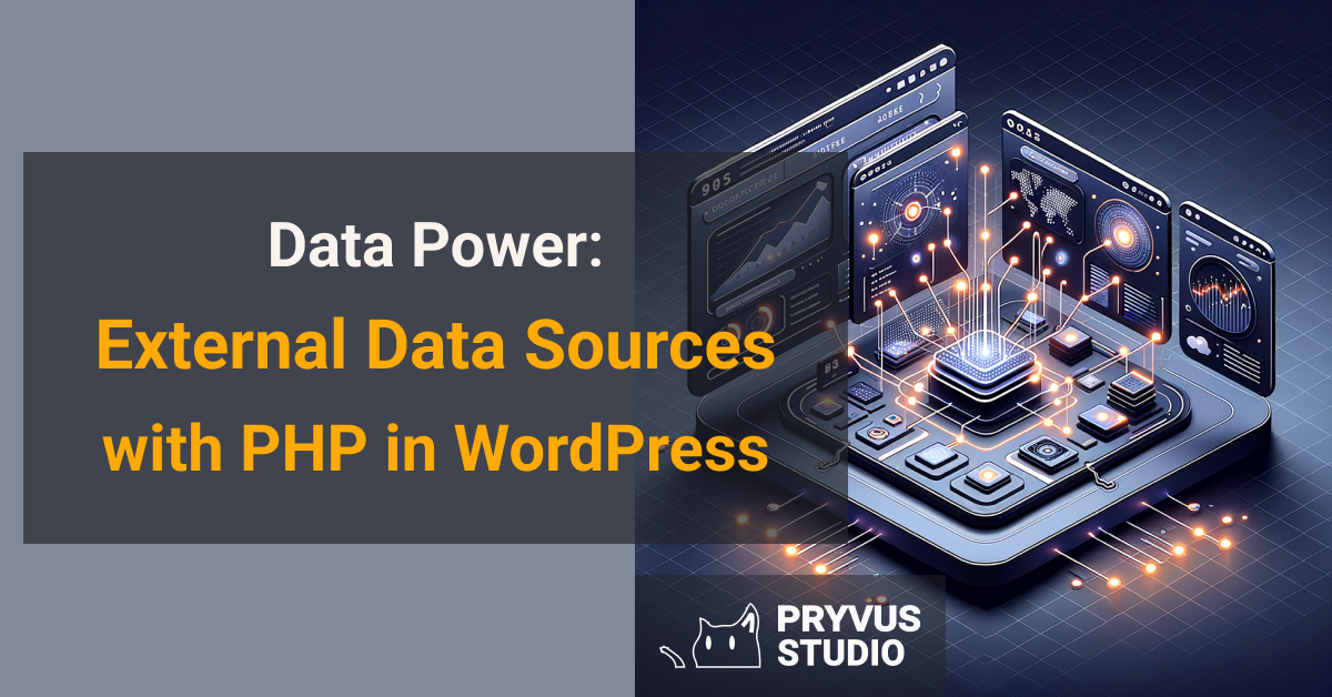 external data sources with php in wordpress