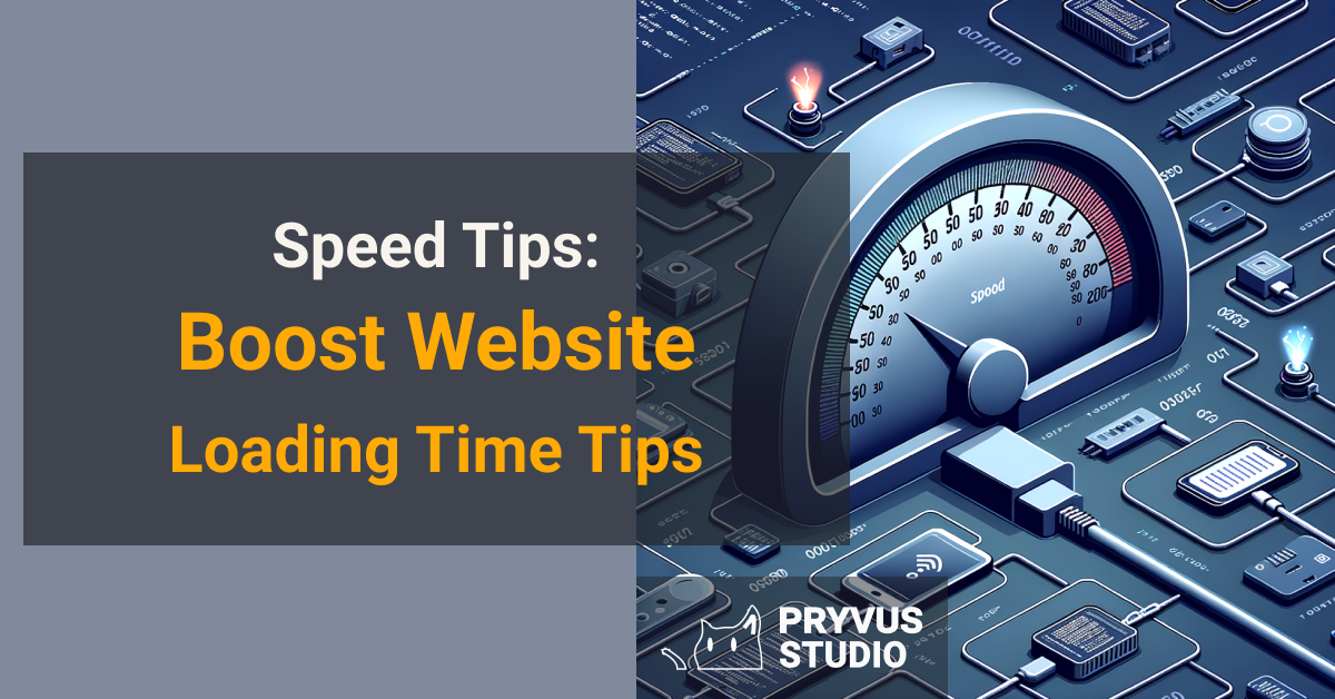 boost website loading time tips