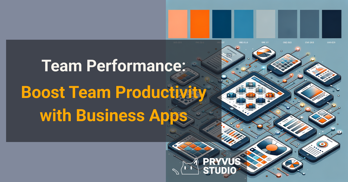boost team productivity with business apps