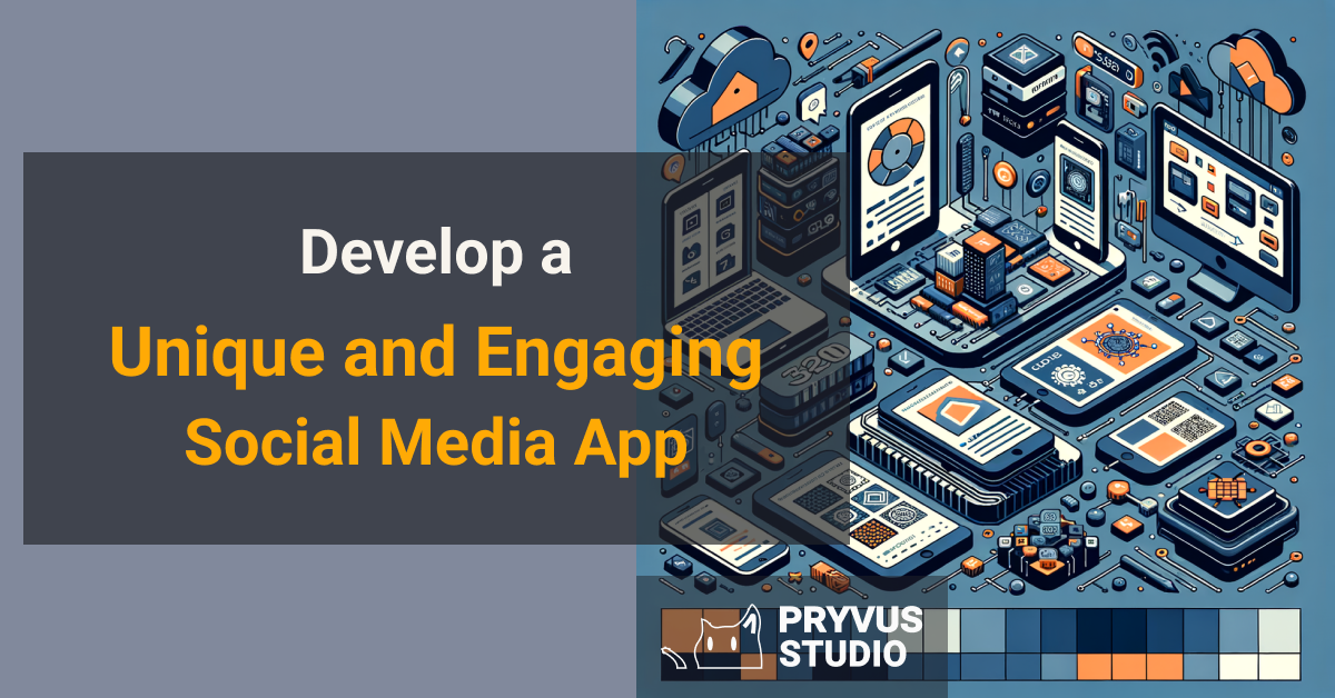 develop a unique and engaging social media app