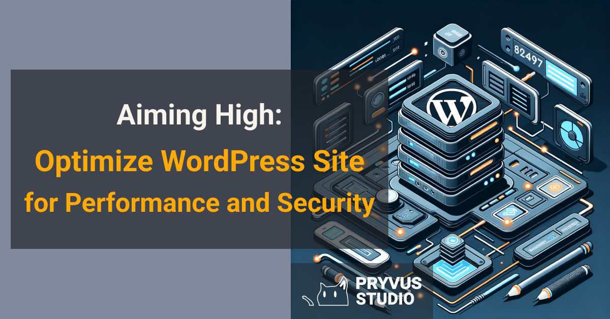 optimize wordpress site for performance and security